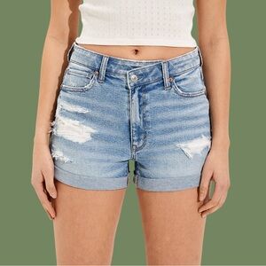 American Eagle Cross Over Mom Shorts